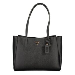 Guess Jeans Black Polyurethane Women's Women's Bag